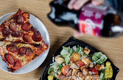 Salads and Pizza